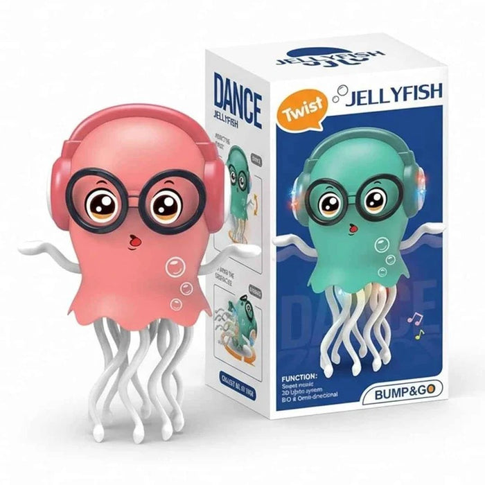Dancing Jellyfish Toy with Music & Lights — Bump & Go Kids Toy