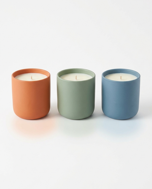 Amber & Fig Candle Trio